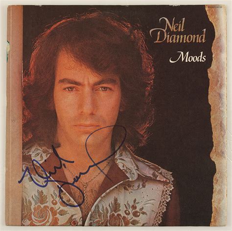 Il leslie diamond (born january 24, 1941) is an american singer and songwriter, born in brooklyn, ny. Lot Detail - Neil Diamond Signed "Moods" Album