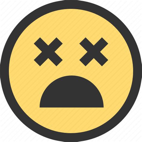 Cross Emoji Emojis Face Faces Sad X Icon Download On Iconfinder