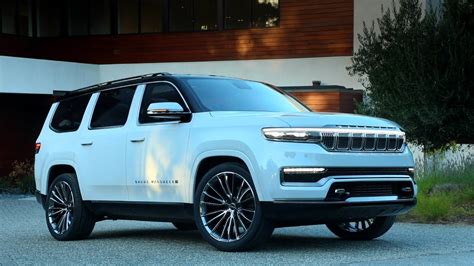 First Look 2022 Jeep Grand Wagoneer Concept Youtube