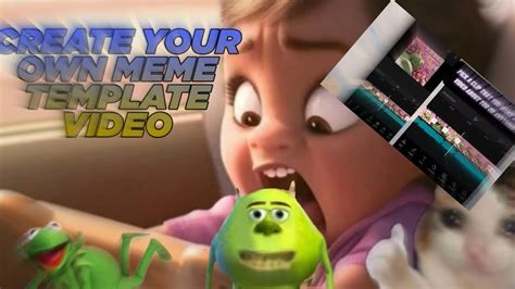 How To Create Your Own Meme Template Video In Capcut Tutorial Youtube