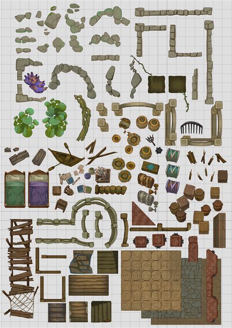 Party Of Two Is Creating An Rpg Map Library For Dnd And Other Tabletops