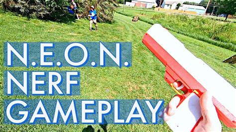 Neon Nerf War Gameplay Highlights 72019 Youtube