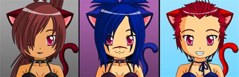 Anime Face New Catgirls 3 By Toni Technaclaw On Deviantart