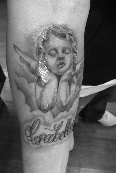 Arm Tattoo Baby Angel Tattoo Neck Tattoo Girl Neck Tattoos