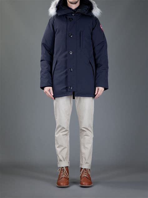 Lyst Canada Goose Chateau Parka In Blue For Men