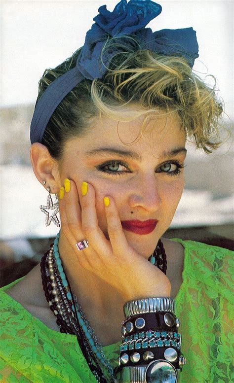 Iconic Madonna 80s Fashion Depolyrics