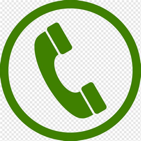 Phone Green Circle Call Communication Sign Button Png Pngwing