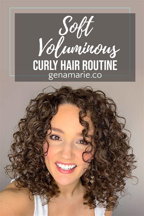 Soft Voluminous Curls Routine With Kerotin Haircare Gena Marie