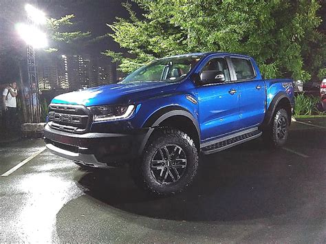 Ford Ranger Raptor Arrives In The Philippines Features Colors