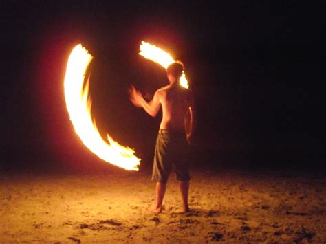 Fire Spinning Catching On In Jacksonville
