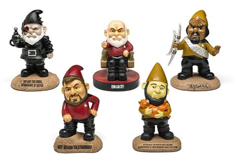 Captain Picard Garden Gnome Will Keep Solemn Watch Over Your Home