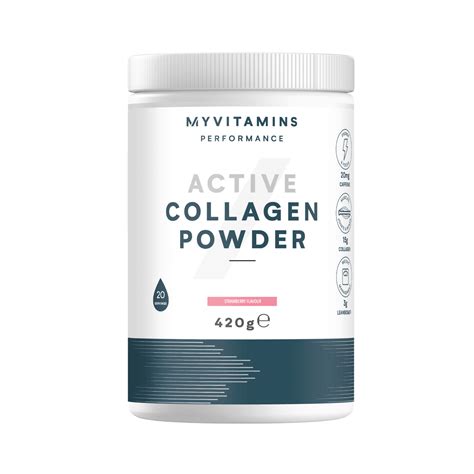 Active Collagen Performance Collagen Powder Myvitamins