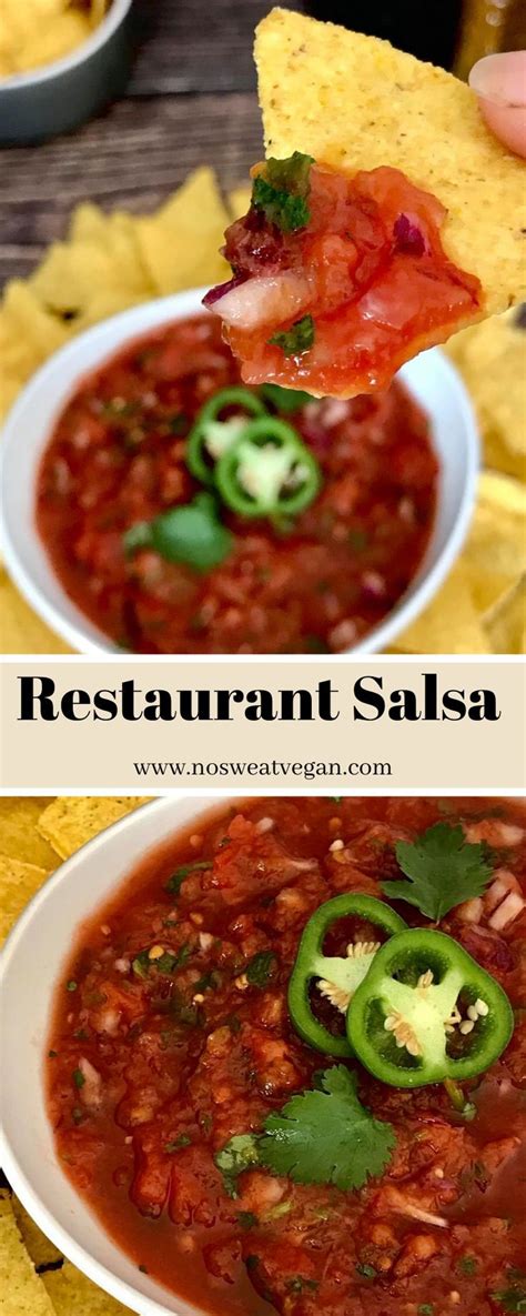 Chips and salsa that is! Quick & Easy Restaurant-Style Salsa | Recipe | Restaurant ...