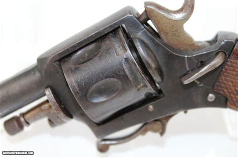 German Proofed Antique Folding Trigger Revolver