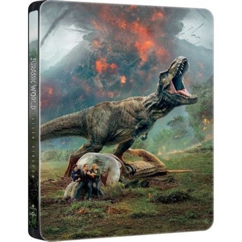 Jurassic World 2 Fallen Kingdom Steelbook Blu Ray