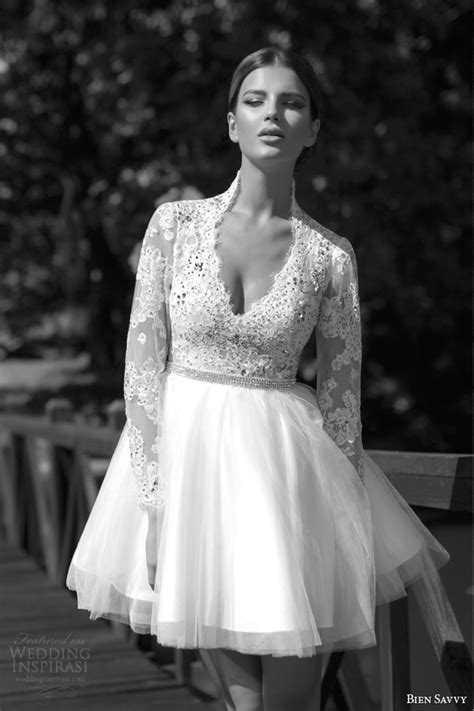If you live in an incredibly hot destination, you may want to opt for a sleeveless wedding dress, but you can definitely embrace dresses with sleeves if the summers are mild. Bien Savvy Spring 2014 Wedding Dresses — One Love Bridal ...