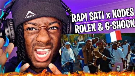 Rapi Sati Feat Kodes Rolex And G Shock Clip Officiel Reaction Youtube