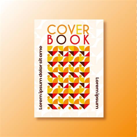 Premium Vector Book Cover Modern And Minimalist Abstract Pattern