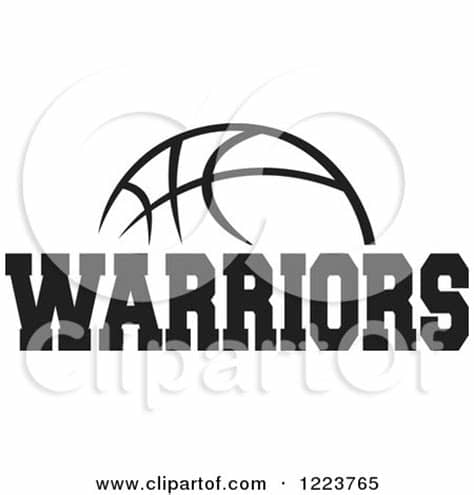 Browse our curated collection of top warrior logo designs. Clipart of a Black and White Ball with BASKETBALL Text ...