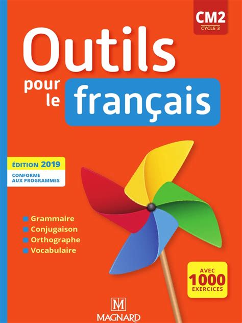 Magnard Outils Pour Le Fran 231 Ais Cm2 Manuel 2019 Pdf