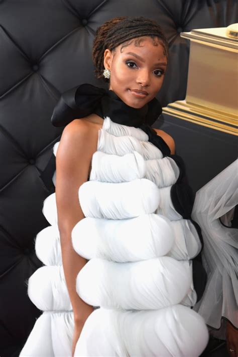 Halle Bailey Hair And Makeup At The 2019 Grammys Popsugar Beauty Uk Photo 52