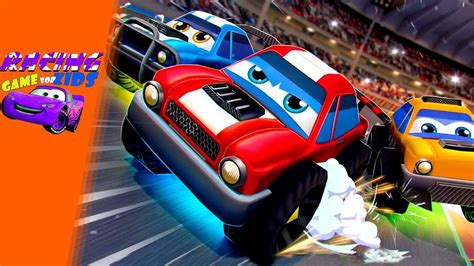 Cartoon Crash Cars Racing Gameplay Racing Games For Kids Racing