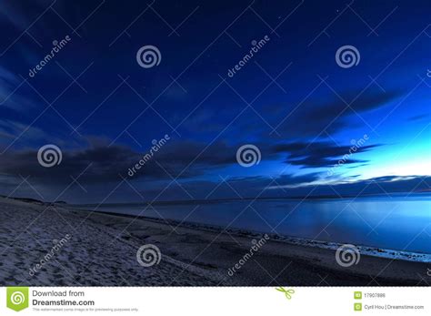 Seascape Stock Photo Image Of Sunrise Seascape Clouds 17907886