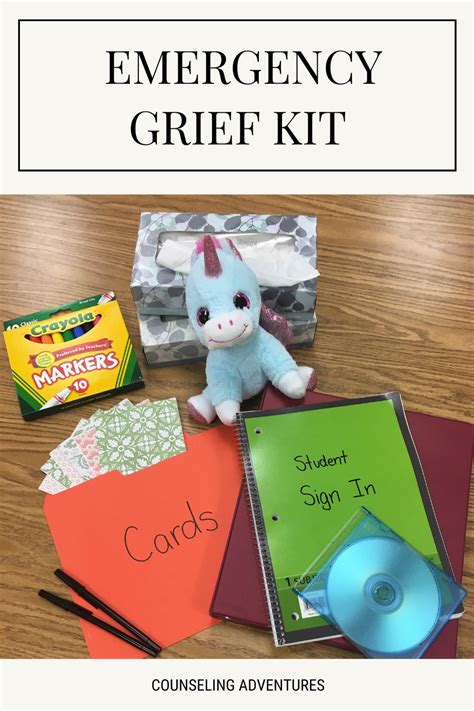 Emergency Grief Kit Counseling Adventures