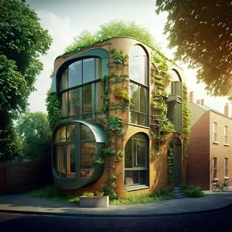This Is How A Futuristic House May Look In Our Cities Housing