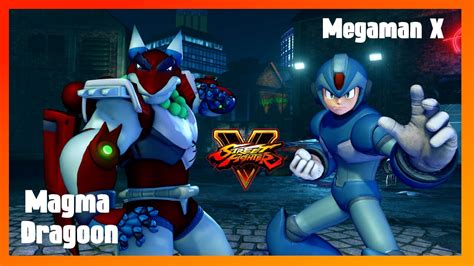 Street Fighter Mods Magma Dragoon Mega Man X Youtube