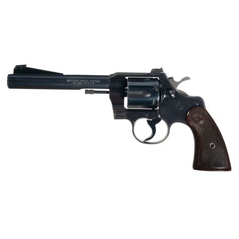 Colt Officers Model Special Target Revolver