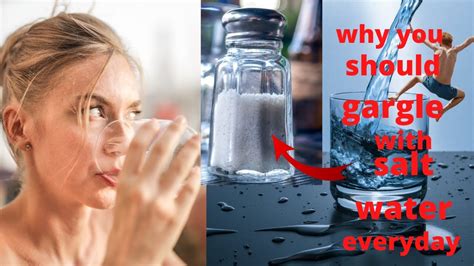 Why You Should Gargle With Salt Water Every Day Youtube