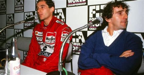Entrelinhas F1 F1 Ayrton Senna Vs Alain Prost