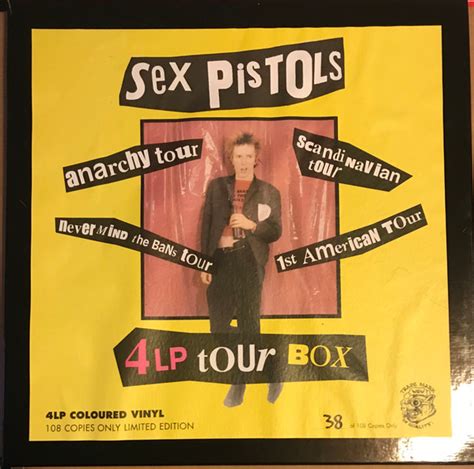 Sex Pistols 4 Lp Tour Box Box Set 108 Coloured Vinyl Copies Vinyl Discogs