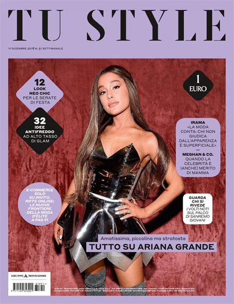 Ariana Grande In Tu Style Magazine December 2018 Hawtcelebs