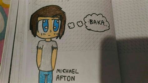 Just Some Michael Afton Draw Did At School By Cilialove3 On Deviantart