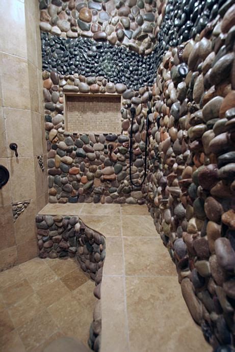 Image Result For Bathroom River River Rock Bathroom Rustic Shower