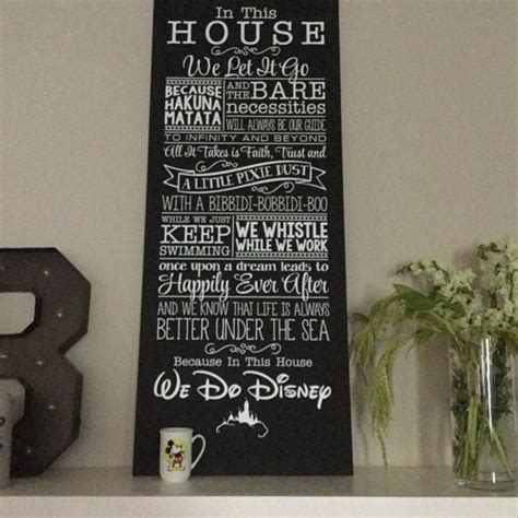 We Do Disney Disney Wall Decal Quote Wall Decal Vinyl Wall Etsy