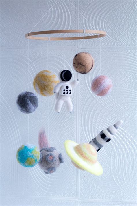 Space Baby Mobile Hanging Crib Mobile New Baby Gift Etsy In Hanging Crib Mobile