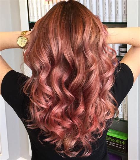 Rose gold hair is about to be the biggest colour trend for the summer. 20 Brilliant Rose Gold Hair Color Ideas | Hair color ...