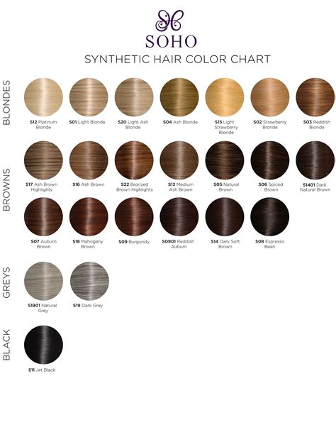Aveda Hair Color Chart Swatch Guide