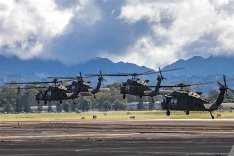 Twenty Helicopters From 25th Combat Aviation Brigade Traveled 200 Miles