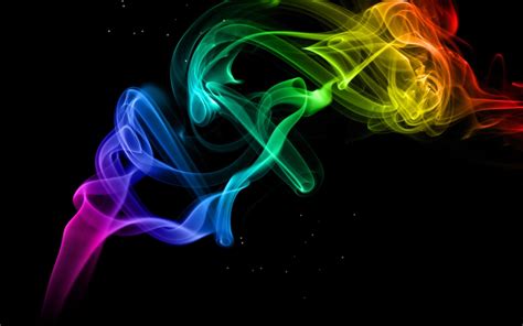 Rainbow Colorfull Smoke Texture Smoke Rainbow Color Smoke Texture