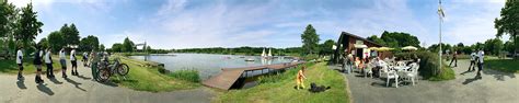 Vor allem familien kommen hier auf ihre kosten. 360° Widescreen Panorama Aasee Ibbenbüren