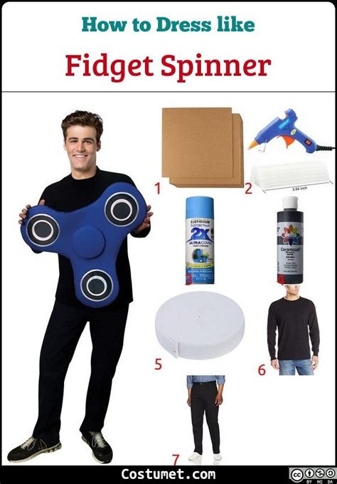 Fidget Spinner Costume For Cosplay And Halloween