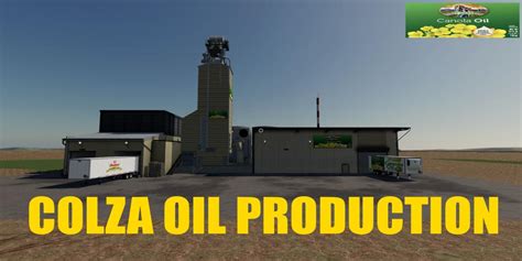 Fs19 Placeable Colza Oil Production V10 Farming Simulator 19