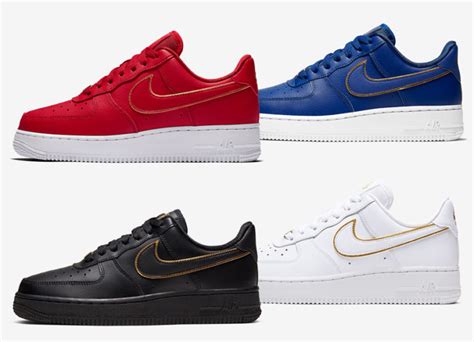 Nike Air Force 1 Low Gold Swoosh Pack Release Date Sbd
