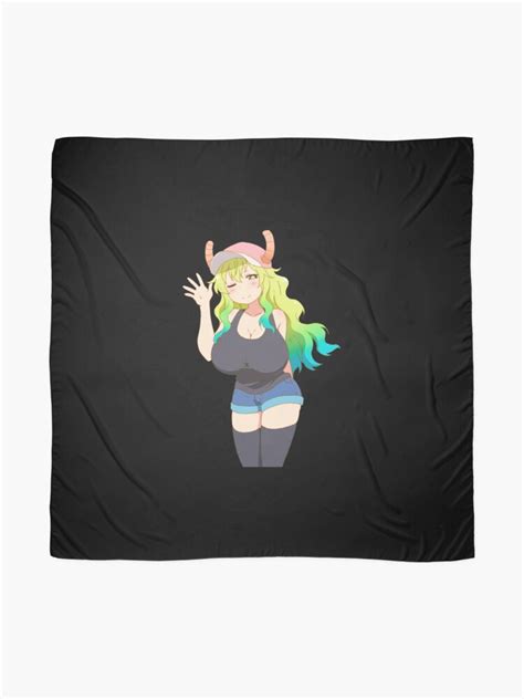 Sexy Lucoa Quetzalcoatl Lewd Boobs Dragon Maid Busty Hentai Ecchi Classic Scarf For Sale By