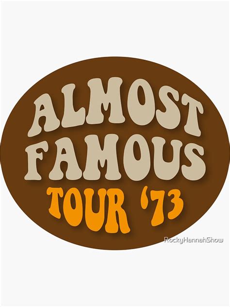 Almost Famous Tour Sticker Patch Stillwater Band Aid Penny Lane Groupie Sticker For Sale
