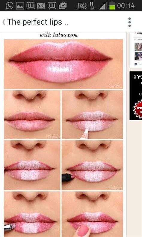 Pin By Selena Waiy On Make Up Lipstick Tutorial Lipstick Hacks How